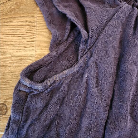 Tommy Bahama St. Lucia Off The Shoulder Tier Maxi Linen Dress Size L - Picture 8 of 9